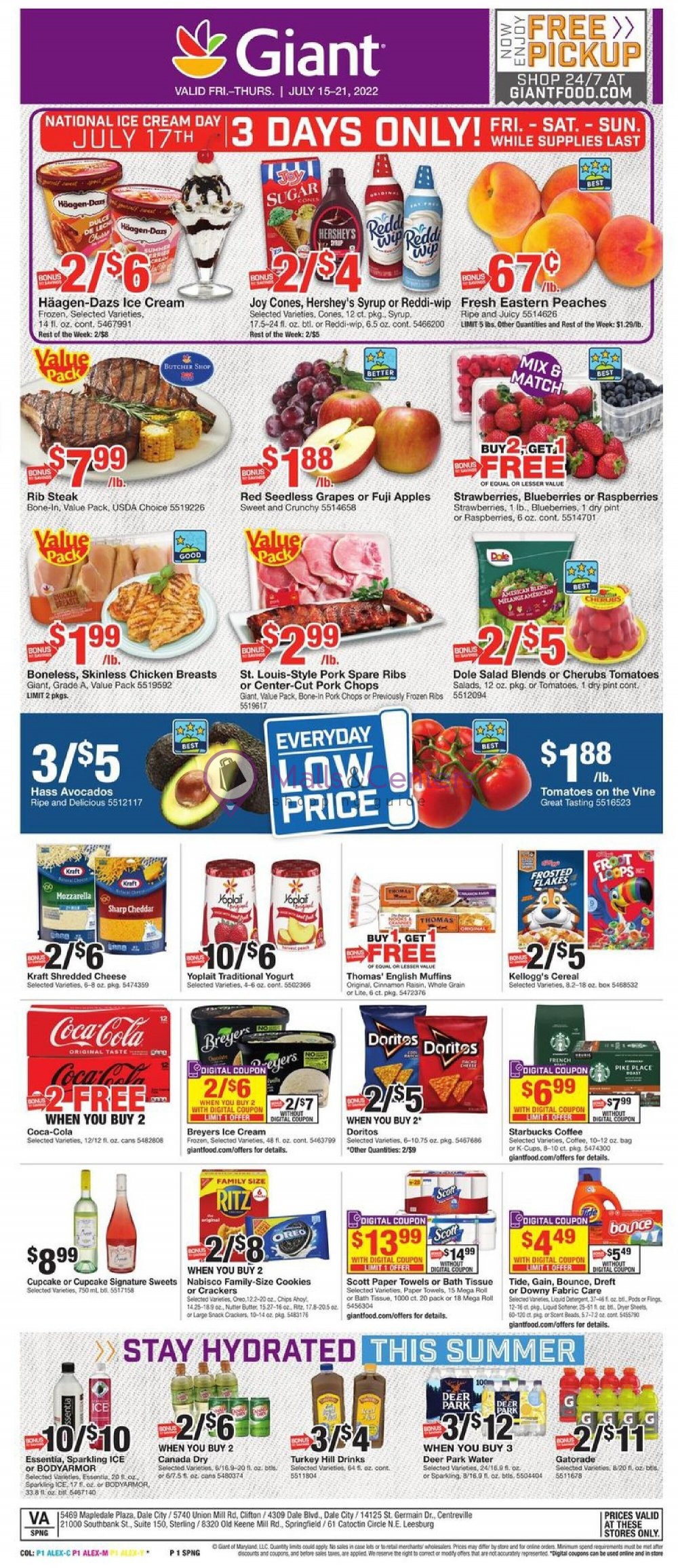 Giant Food Stores Weekly ad valid from 