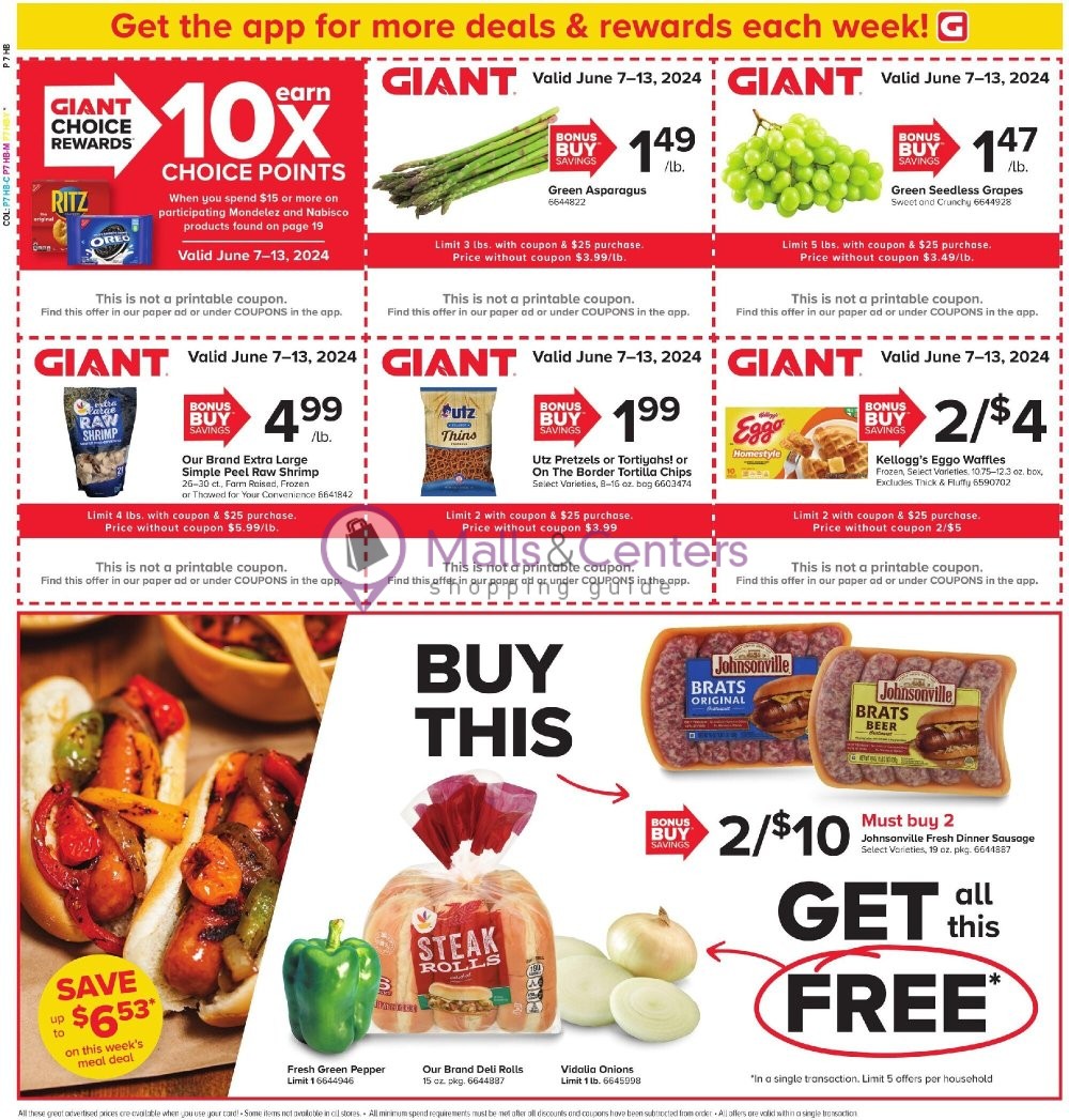 Weekly ad for Giant Food Stores valid: 06/07/2024 - 06/13/2024, page 5