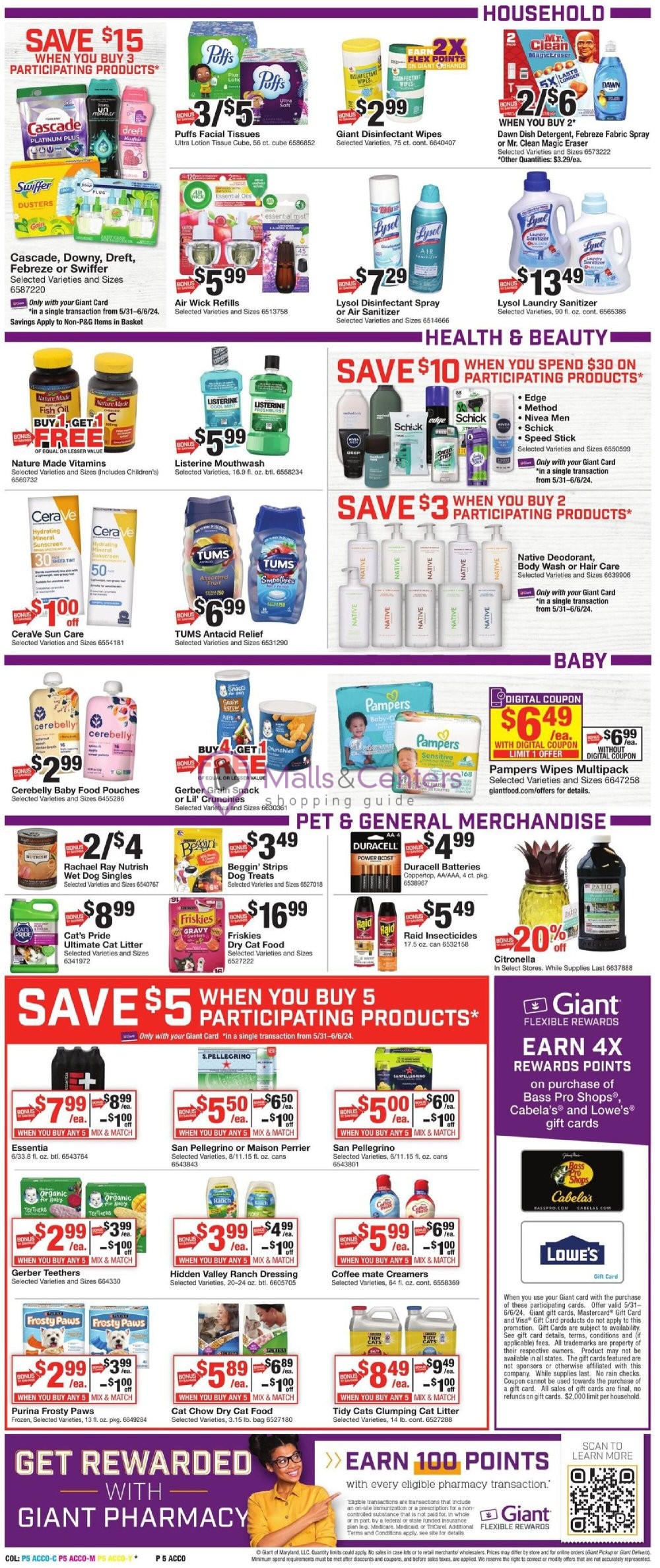 Weekly ad for Giant Food Stores valid: 05/31/2024 - 06/06/2024, page 12