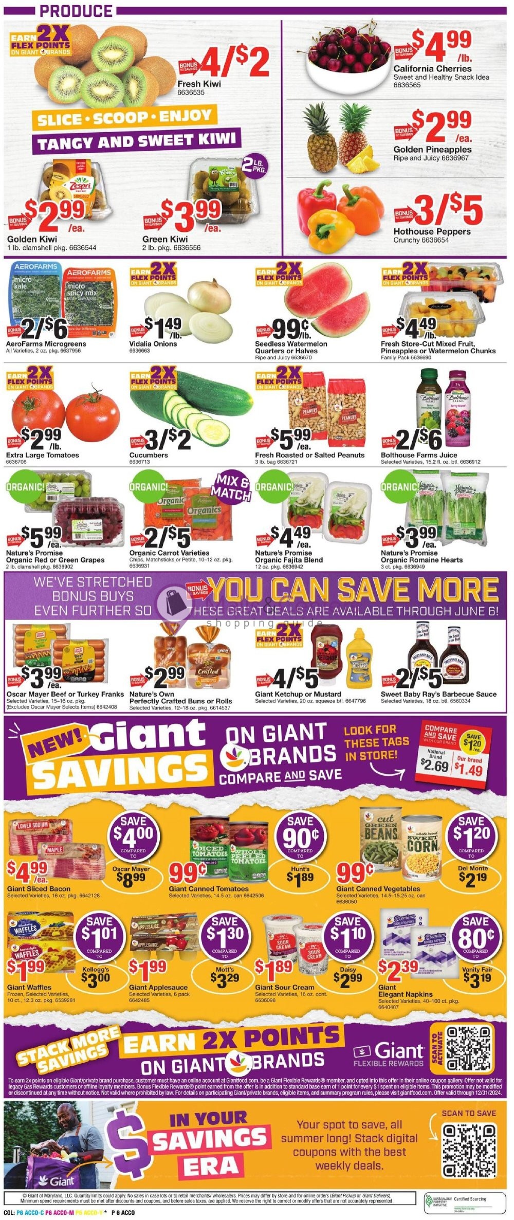 Giant food stores weekly ad valid from 05 31 2024 to 06 06 2024