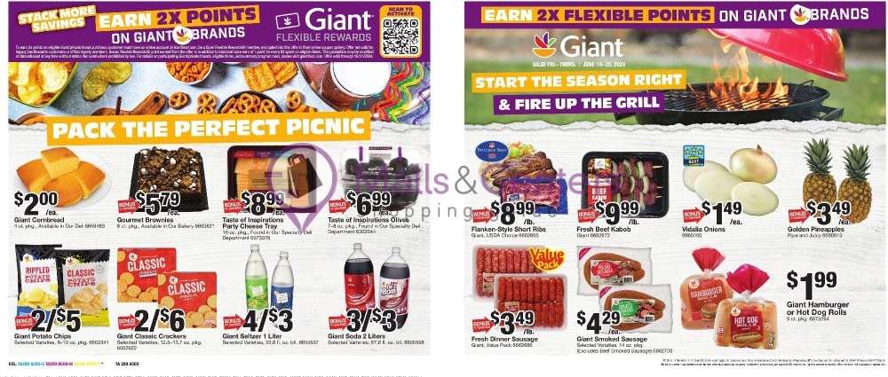 Weekly ad for Giant Food Stores valid: 06/14/2024 - 06/20/2024, page 14