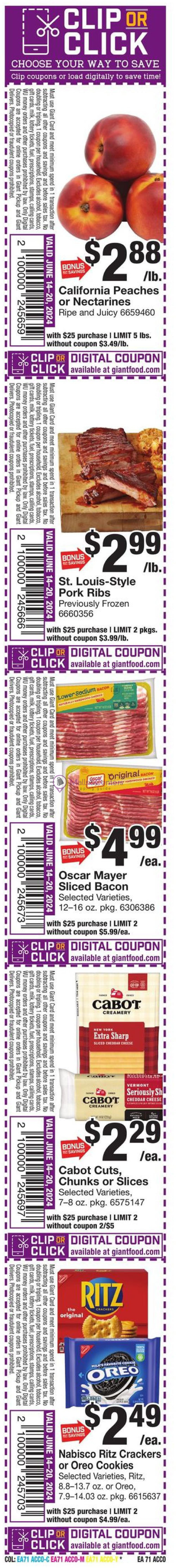 Weekly ad for Giant Food Stores valid: 06/14/2024 - 06/20/2024, page 3