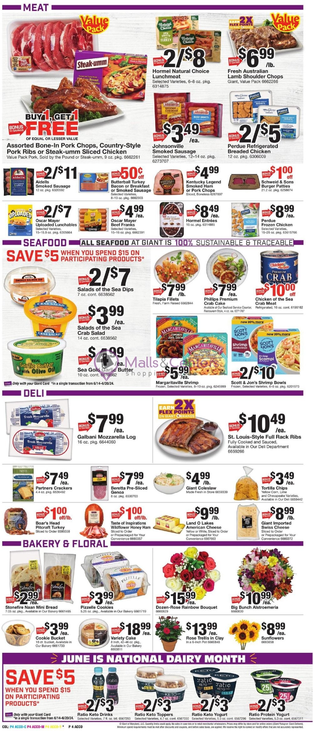 Weekly ad for Giant Food Stores valid: 06/14/2024 - 06/20/2024, page 8