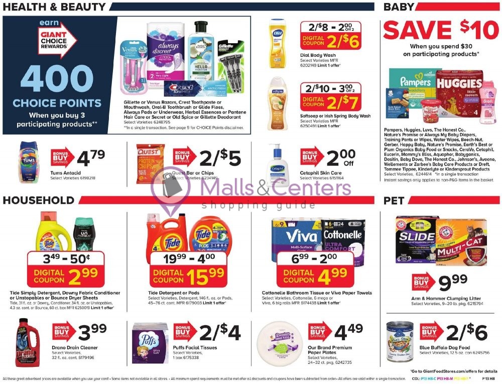 Weekly ad for Giant valid: 10/13/2023 - 10/19/2023, page 19
