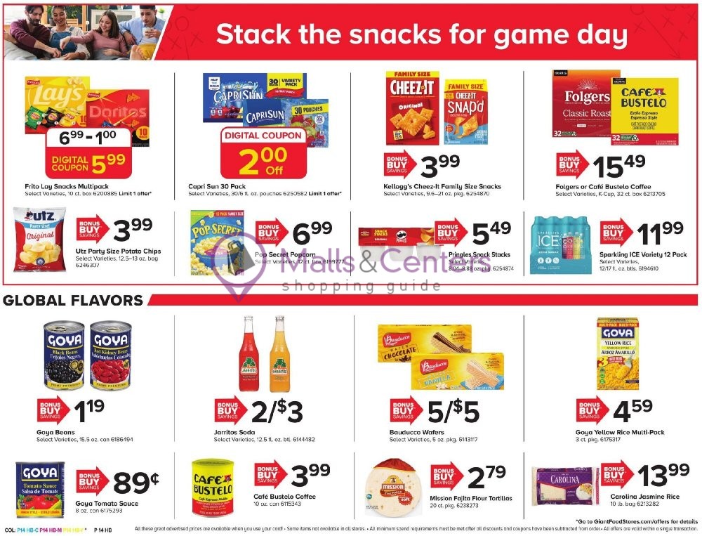 Weekly ad for Giant valid: 10/13/2023 - 10/19/2023, page 20