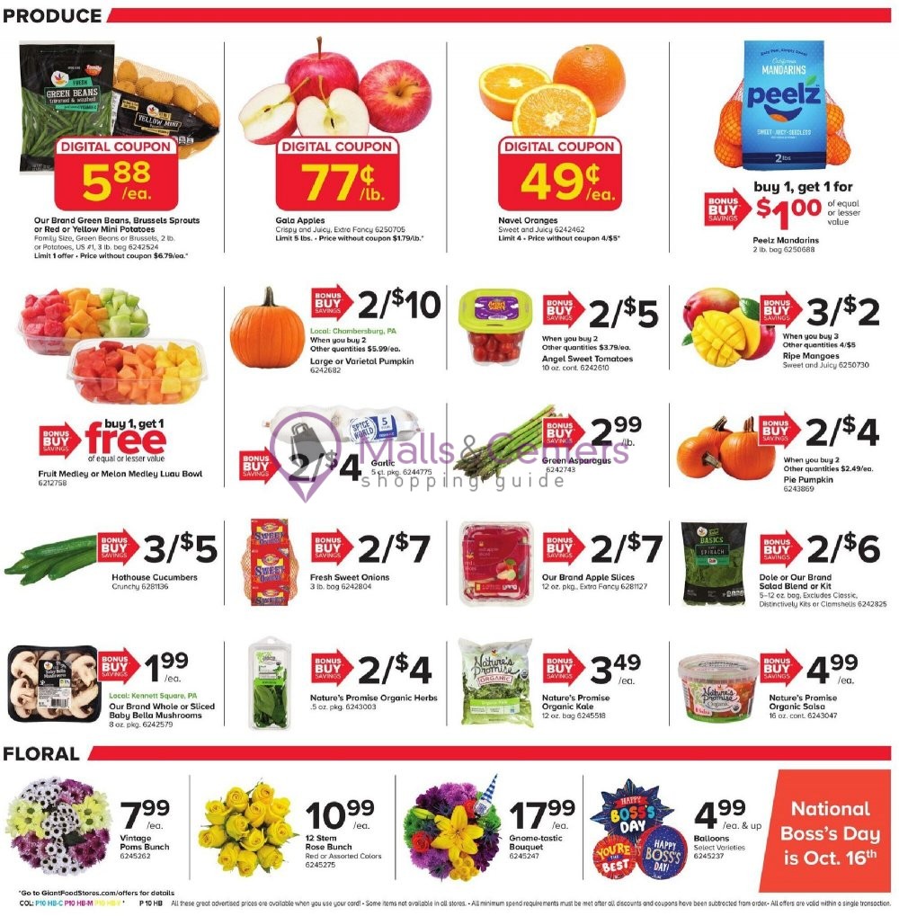 Weekly ad for Giant valid: 10/13/2023 - 10/19/2023, page 8