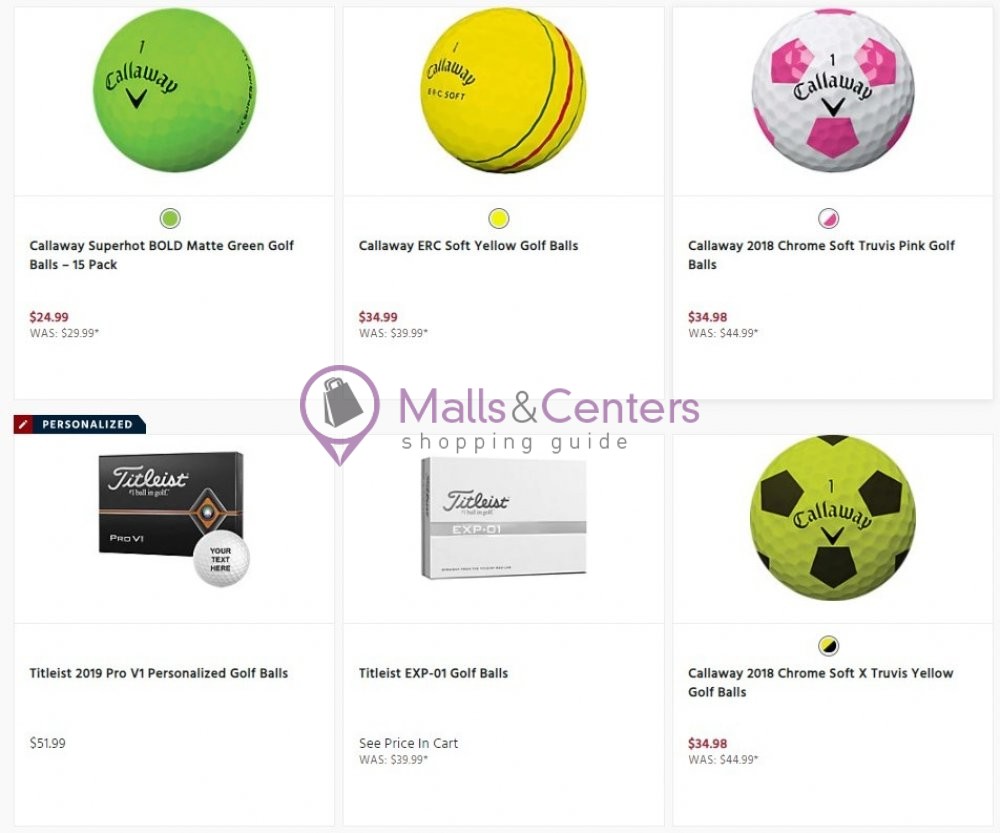 Golf Galaxy Weekly Ad - sales &amp; flyers specials - MallsCenters