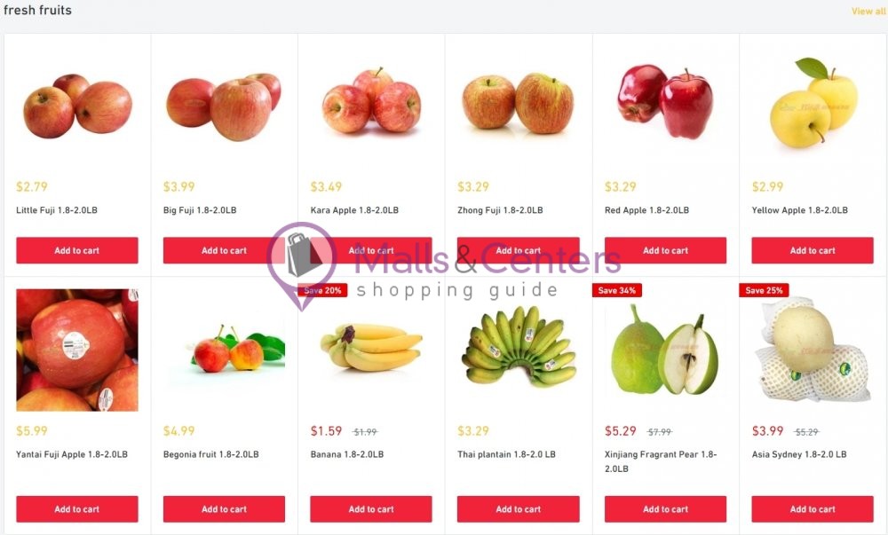 Good Fortune Supermarket Weekly Ad sales & flyers specials MallsCenters