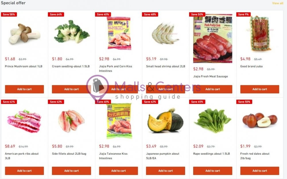 Good Fortune Supermarket Weekly Ad sales & flyers specials MallsCenters