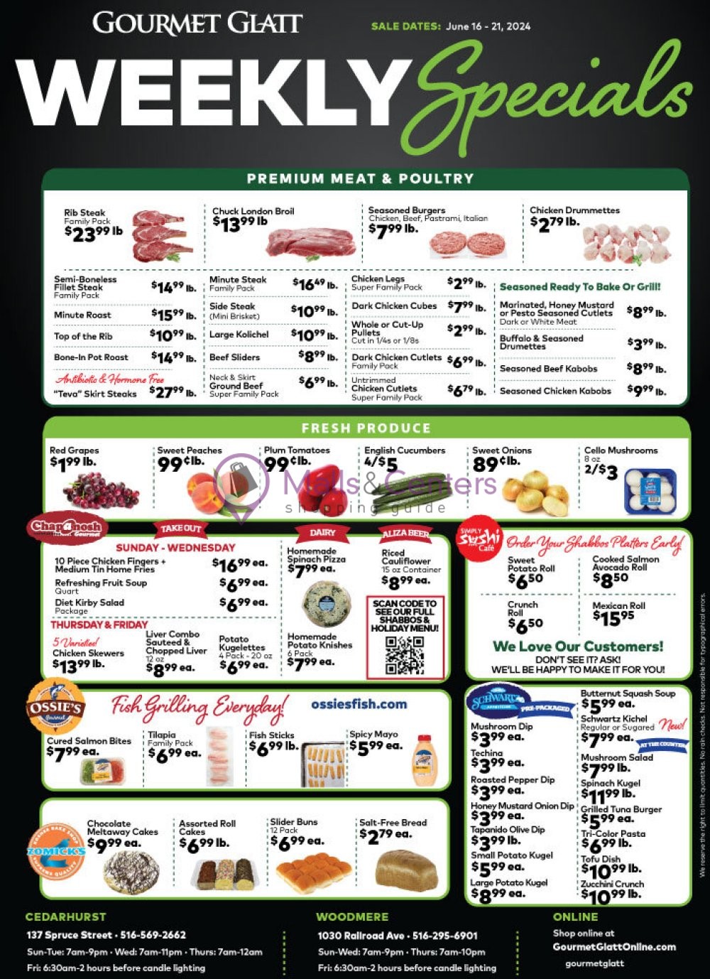 Weekly ad for Gourmet Glatt Market valid: 06/16/2024 - 06/21/2024, page 2