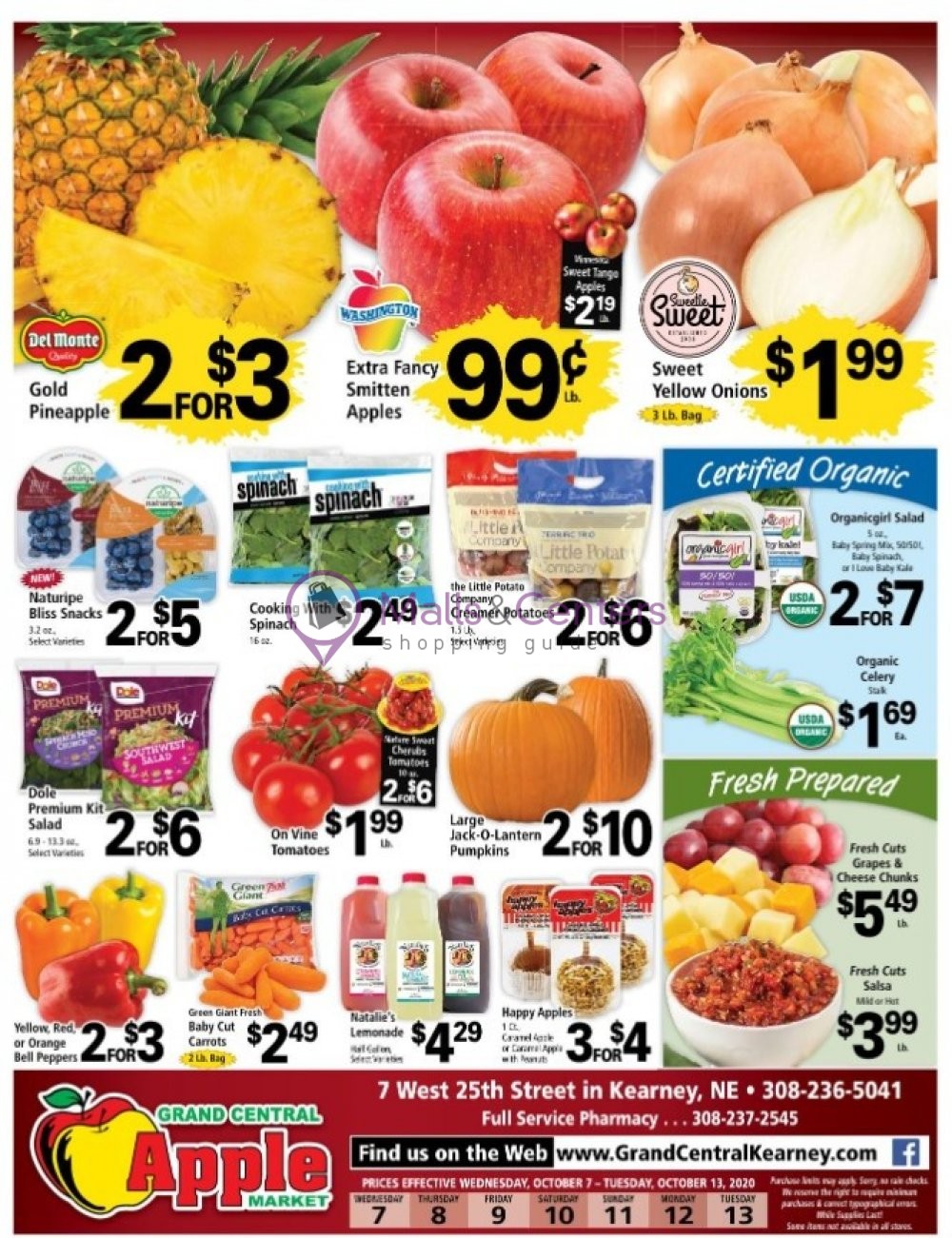 Grand Central Apple Market Weekly ad valid from 10/07/2020 to 10/13