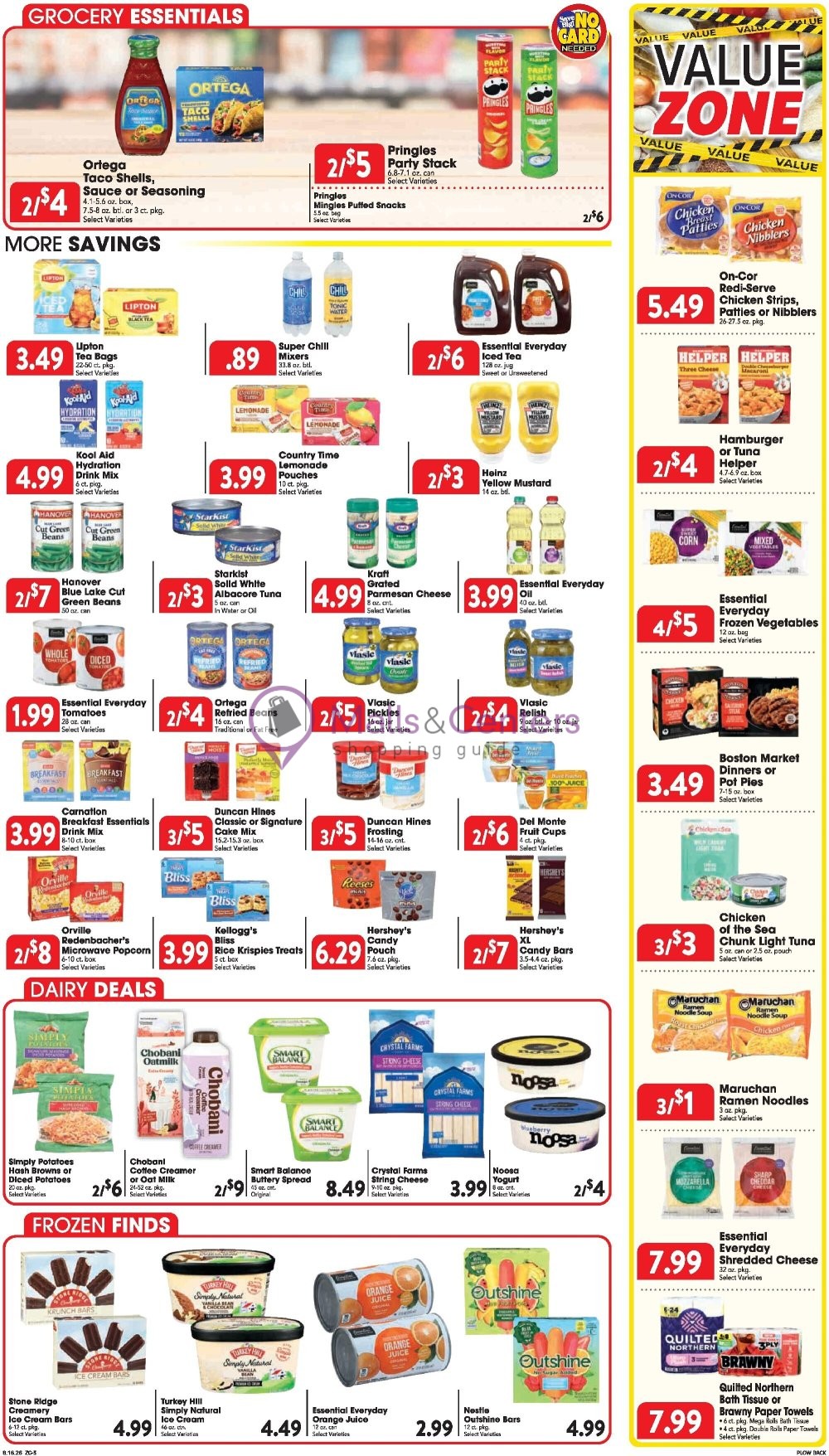 Weekly ad for Great Valu Markets valid: 08/16/2026 - 08/22/2026, page 3