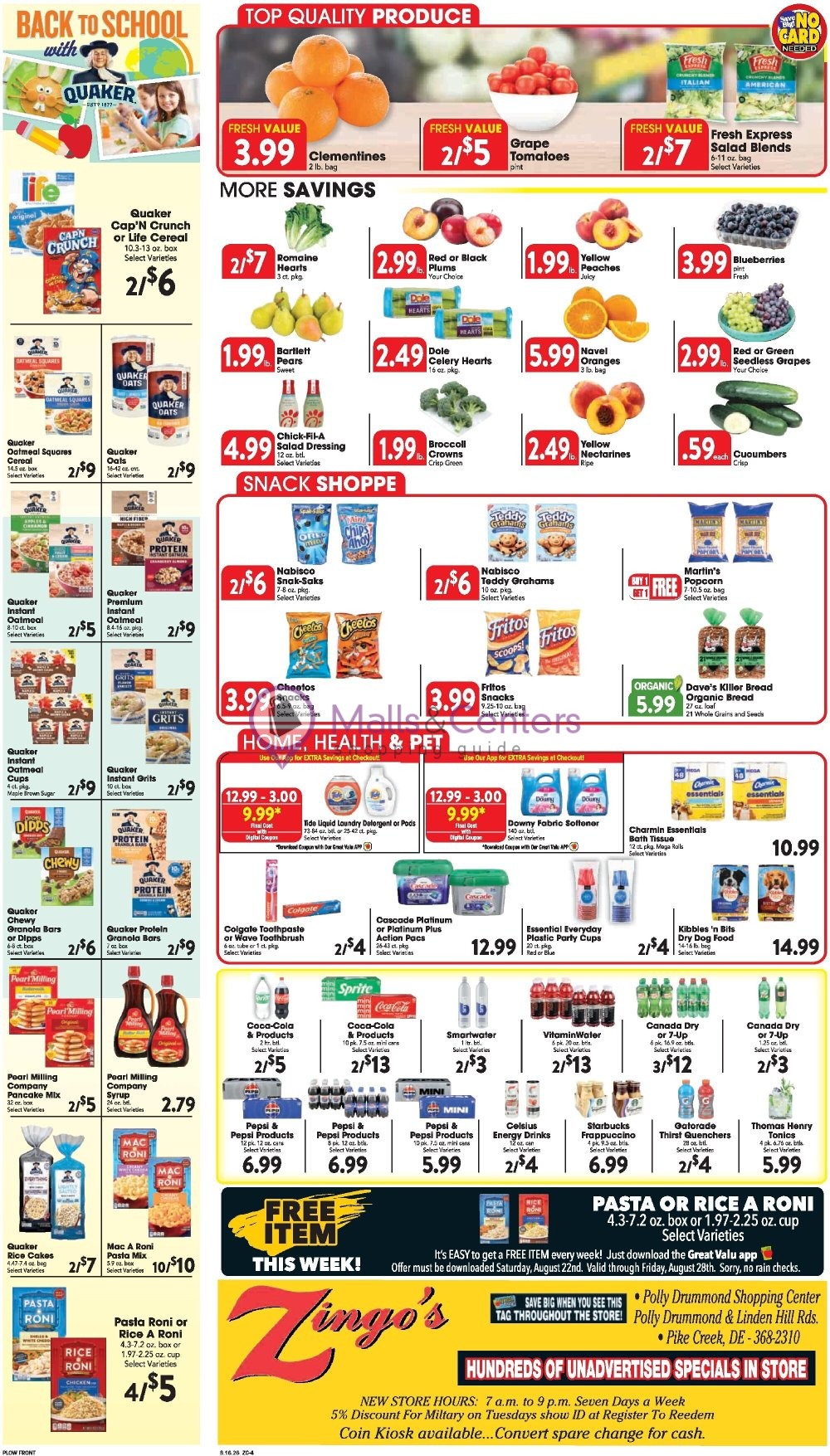 Weekly ad for Great Valu Markets valid: 08/16/2026 - 08/22/2026, page 4