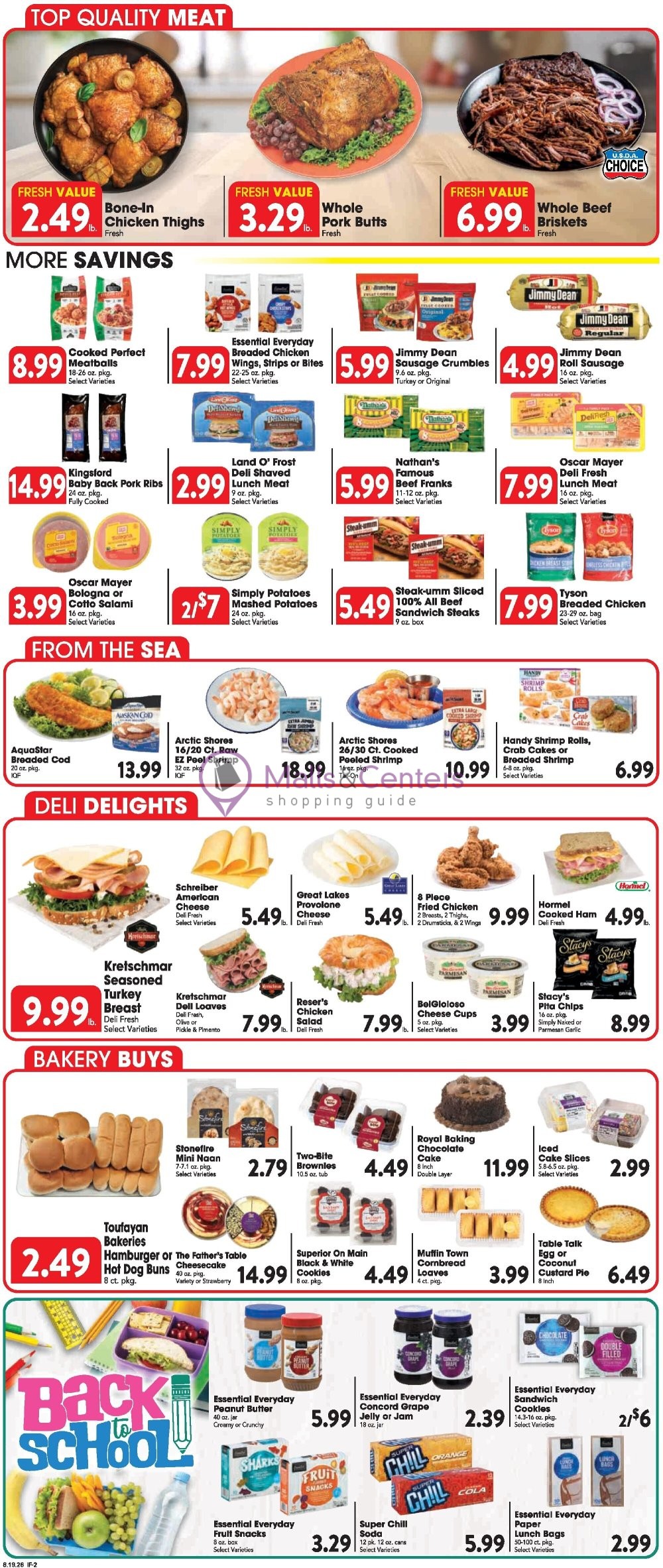 Weekly ad for Great Valu Markets valid: 08/19/2026 - 08/25/2026, page 2