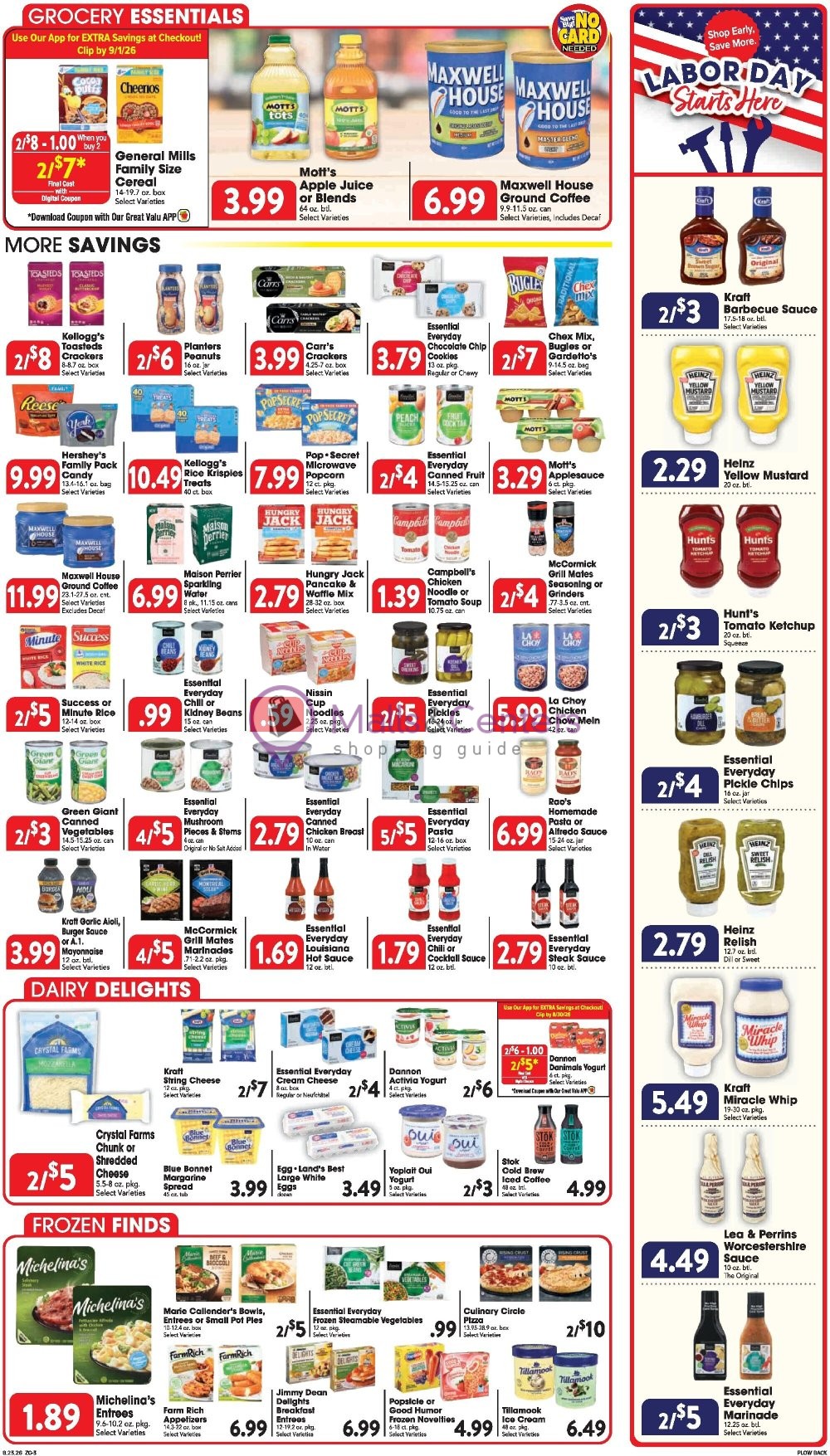 Weekly ad for Great Valu Markets valid: 08/23/2026 - 08/29/2026, page 3
