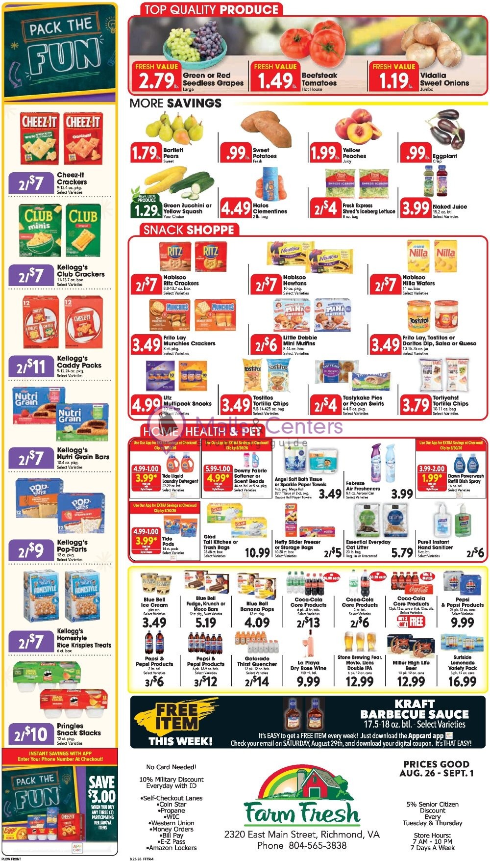 Weekly ad for Great Valu Markets valid: 08/26/2026 - 09/01/2026, page 4