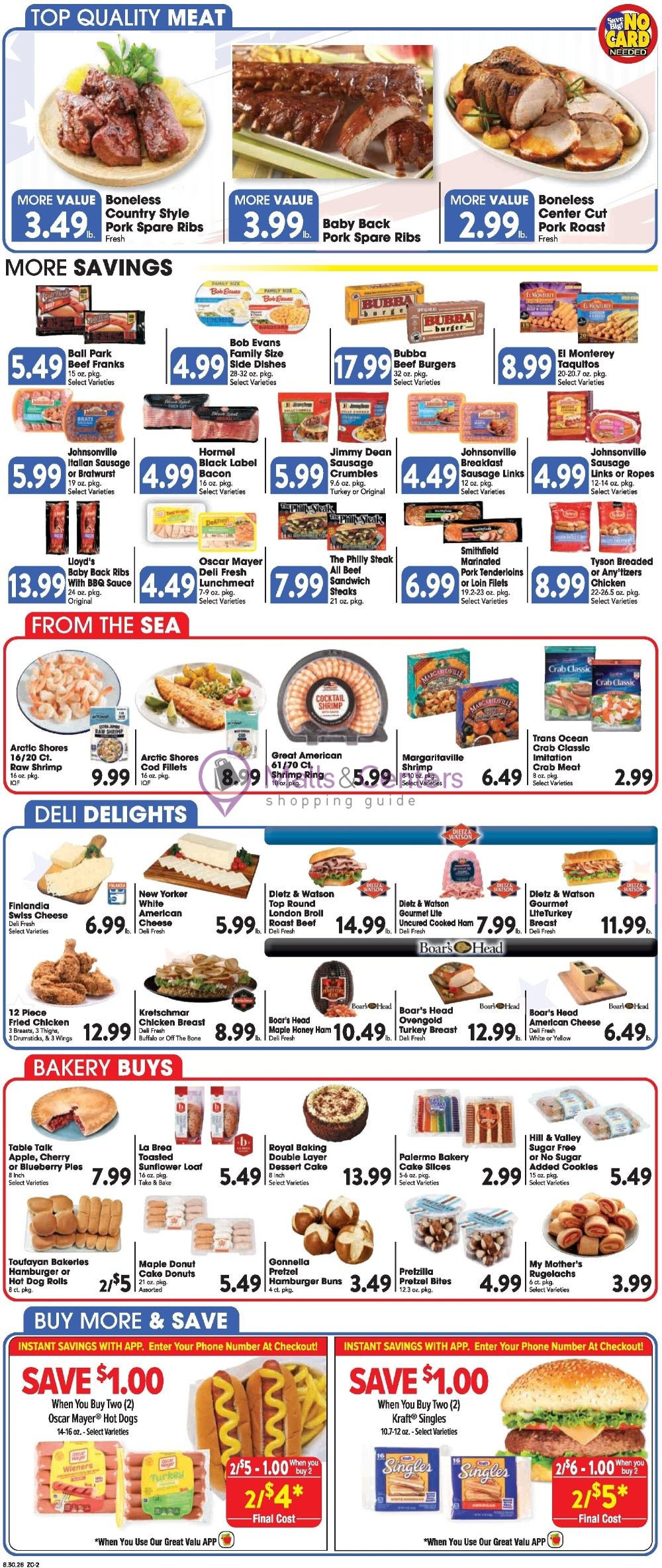 Weekly ad for Great Valu Markets valid: 08/30/2026 - 09/05/2026, page 2