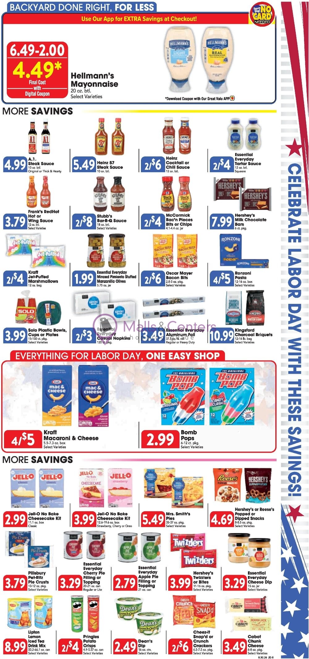 Weekly ad for Great Valu Markets valid: 08/30/2026 - 09/05/2026, page 3