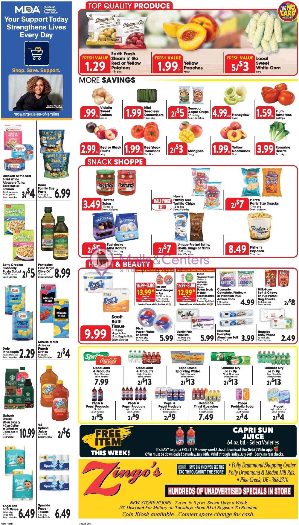 Weekly ad for Great Valu Markets valid: 07/12/2026 - 07/18/2026, page 4