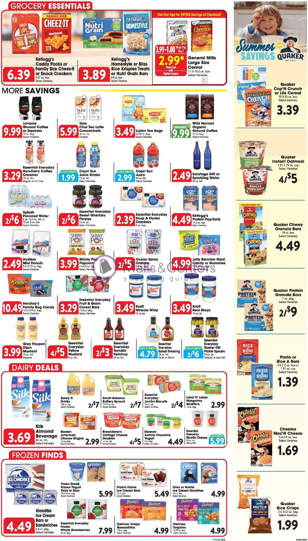 Weekly ad for Great Valu Markets valid: 07/15/2026 - 07/21/2026, page 3