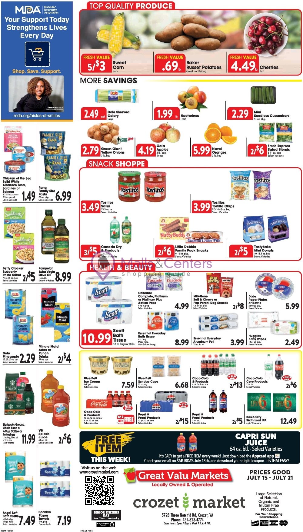 Weekly ad for Great Valu Markets valid: 07/15/2026 - 07/21/2026, page 4