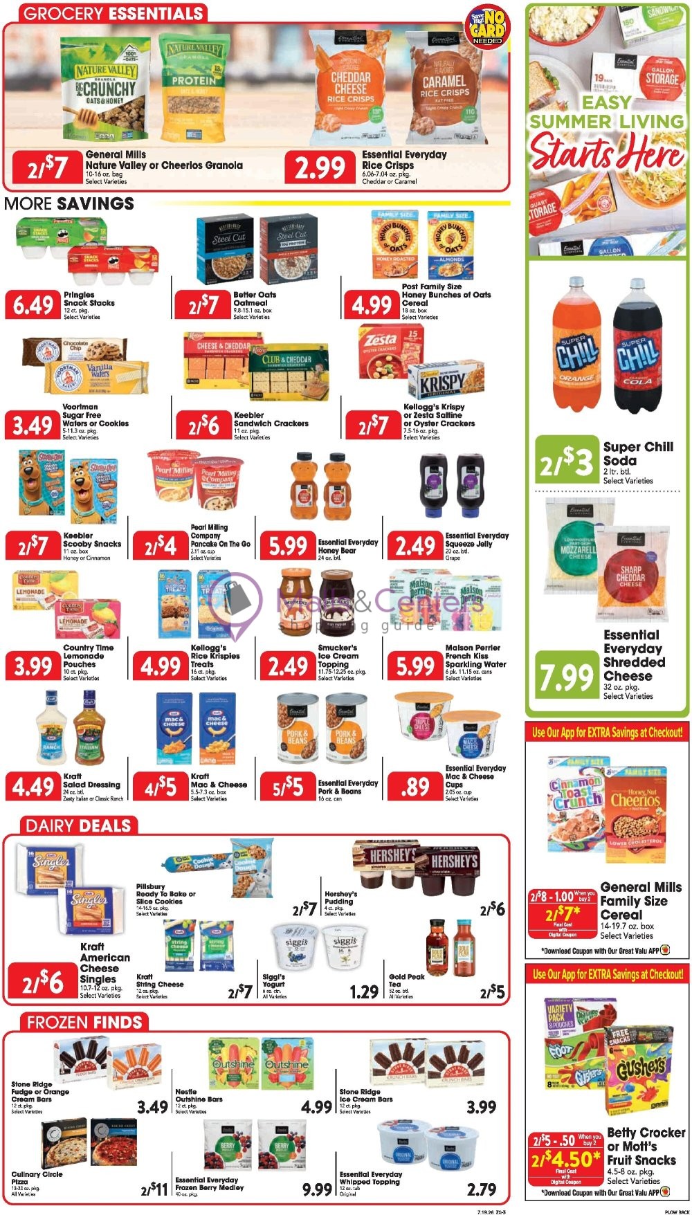 Weekly ad for Great Valu Markets valid: 07/19/2026 - 07/25/2026, page 3
