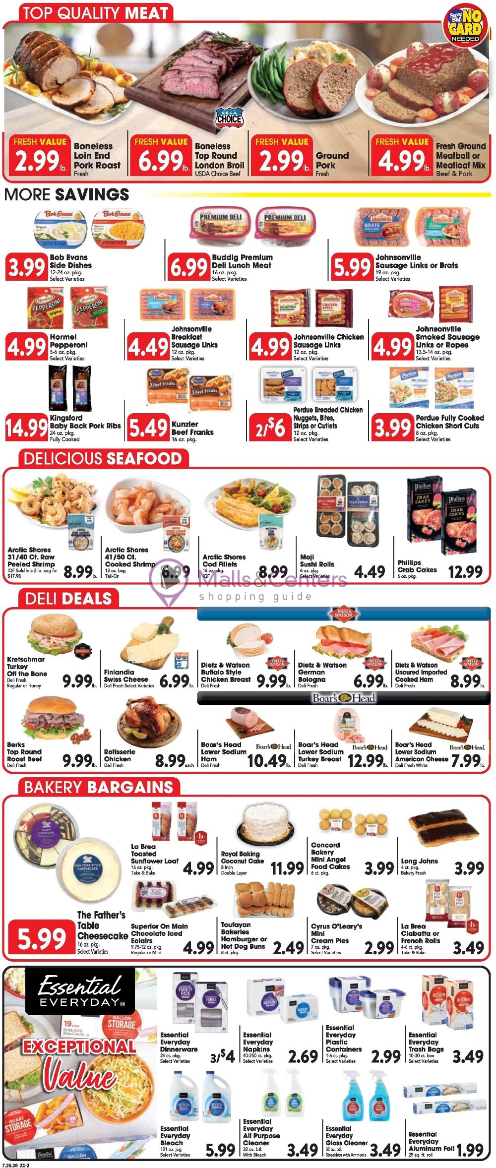 Weekly ad for Great Valu Markets valid: 07/26/2026 - 08/01/2026, page 2