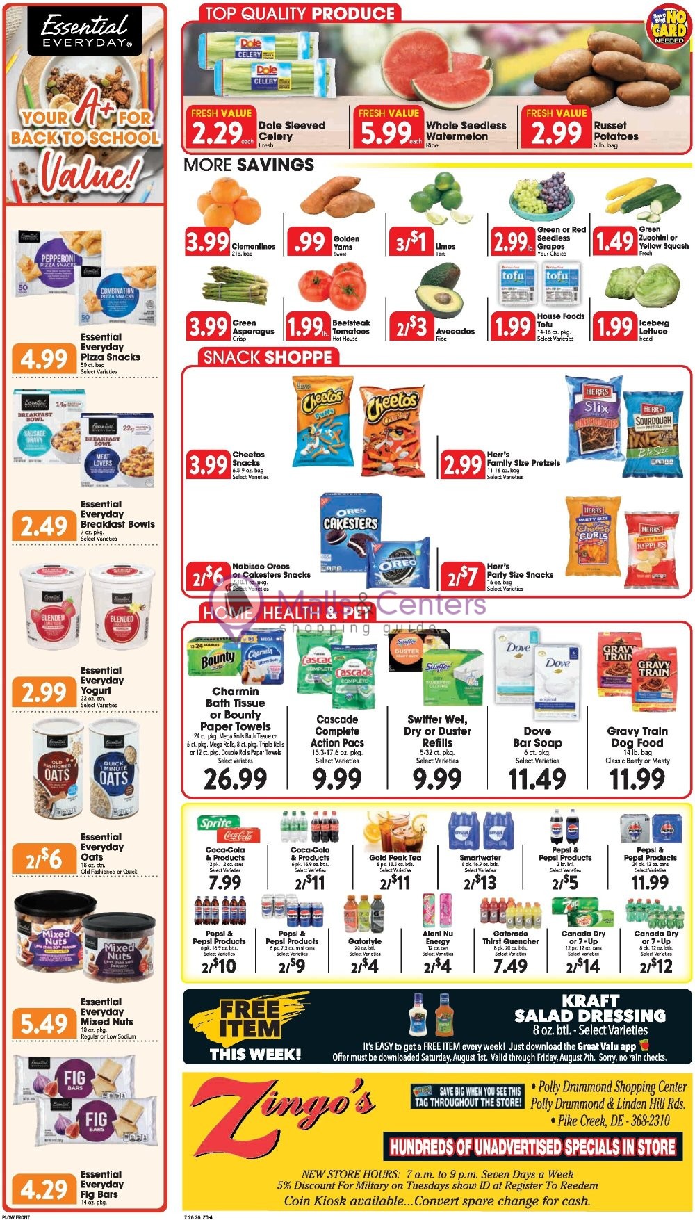 Weekly ad for Great Valu Markets valid: 07/26/2026 - 08/01/2026, page 4