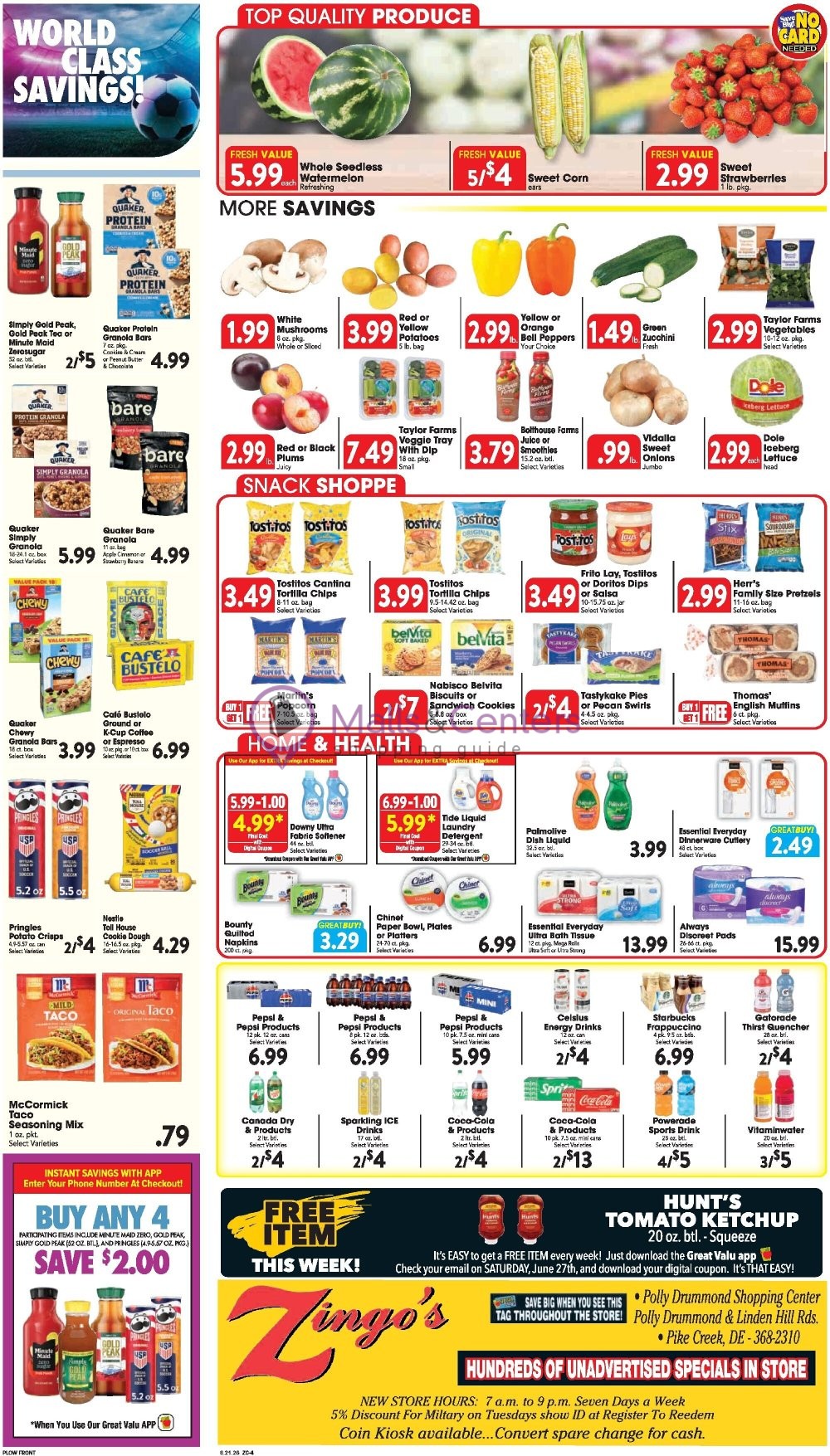 Weekly ad for Great Valu Markets valid: 06/21/2026 - 06/27/2026, page 4