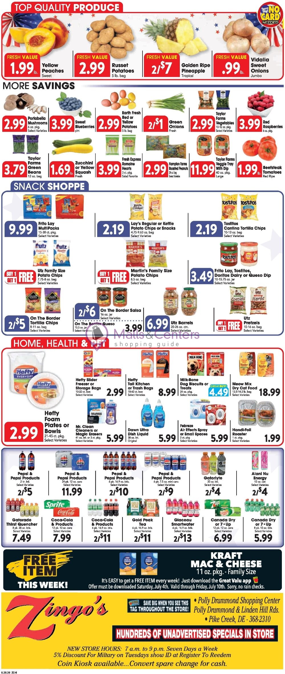 Weekly ad for Great Valu Markets valid: 06/28/2026 - 07/04/2026, page 6