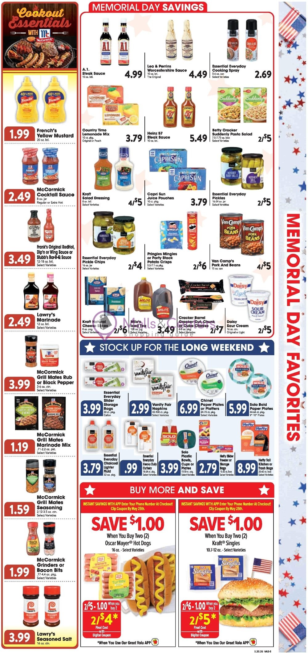 Weekly ad for Great Valu Markets valid: 05/20/2026 - 05/26/2026, page 3