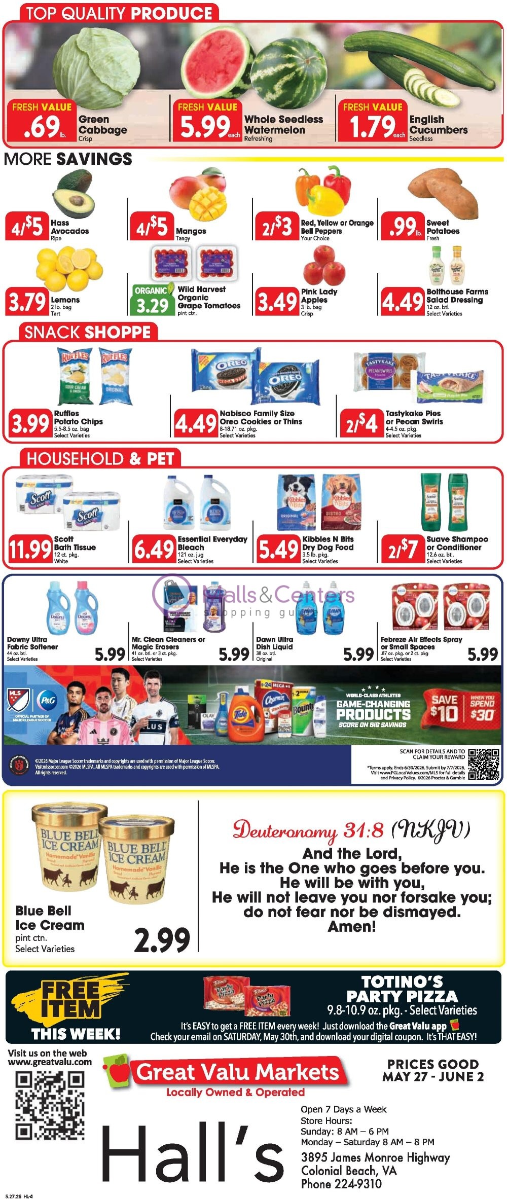 Weekly ad for Great Valu Markets valid: 05/27/2026 - 06/02/2026, page 4
