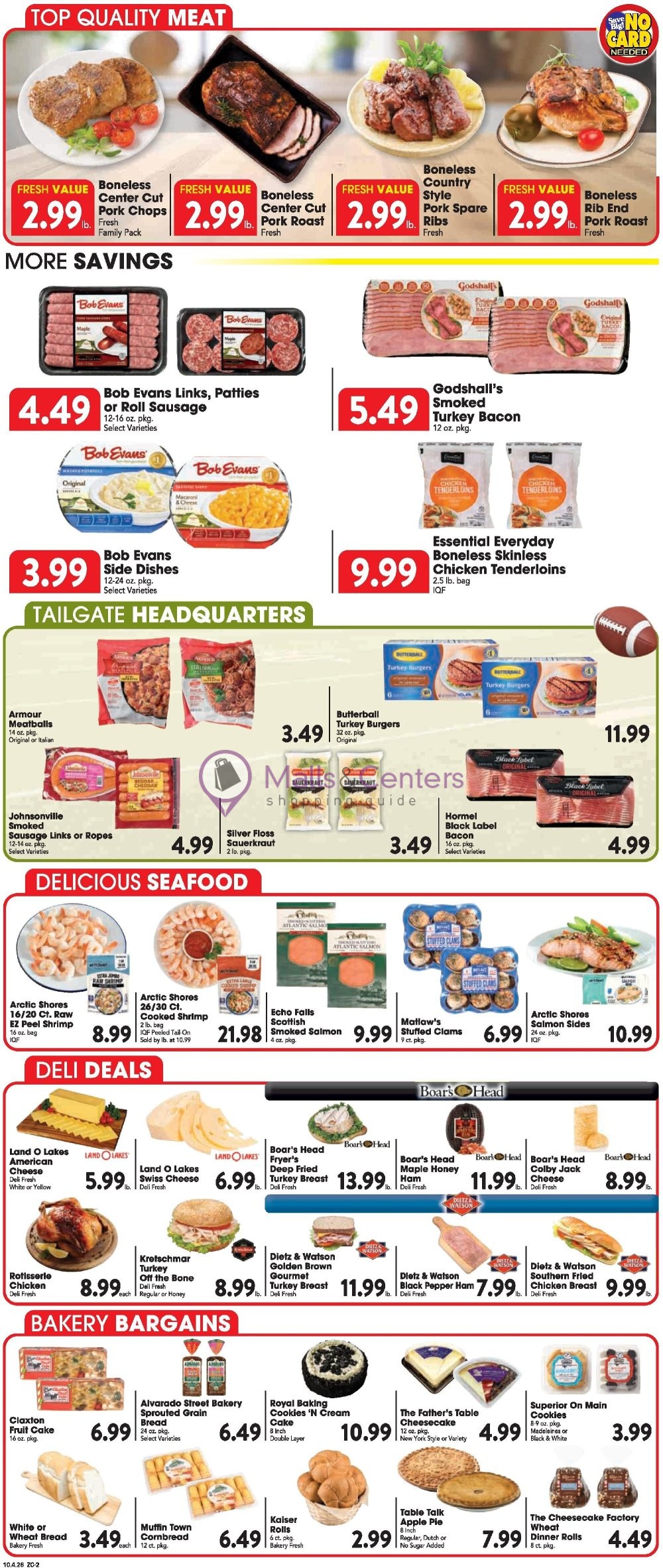 Weekly ad for Great Valu Markets valid: 10/04/2026 - 10/10/2026, page 2