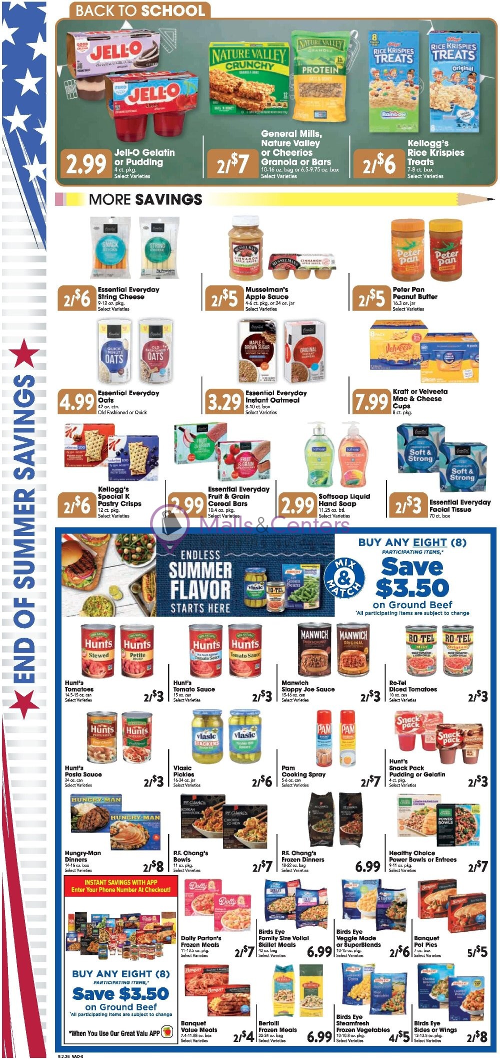 Weekly ad for Great Valu Markets valid: 09/02/2026 - 09/08/2026, page 4