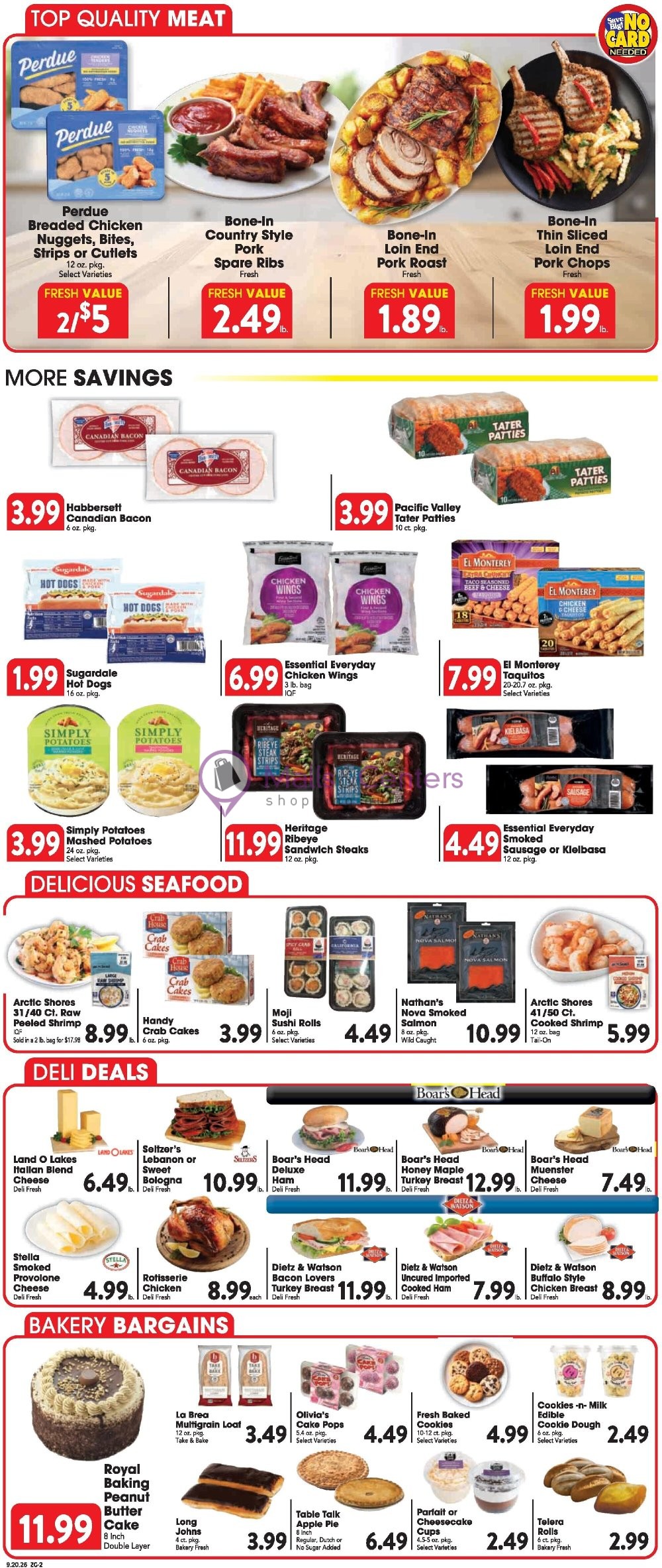 Weekly ad for Great Valu Markets valid: 09/20/2026 - 09/26/2026, page 2