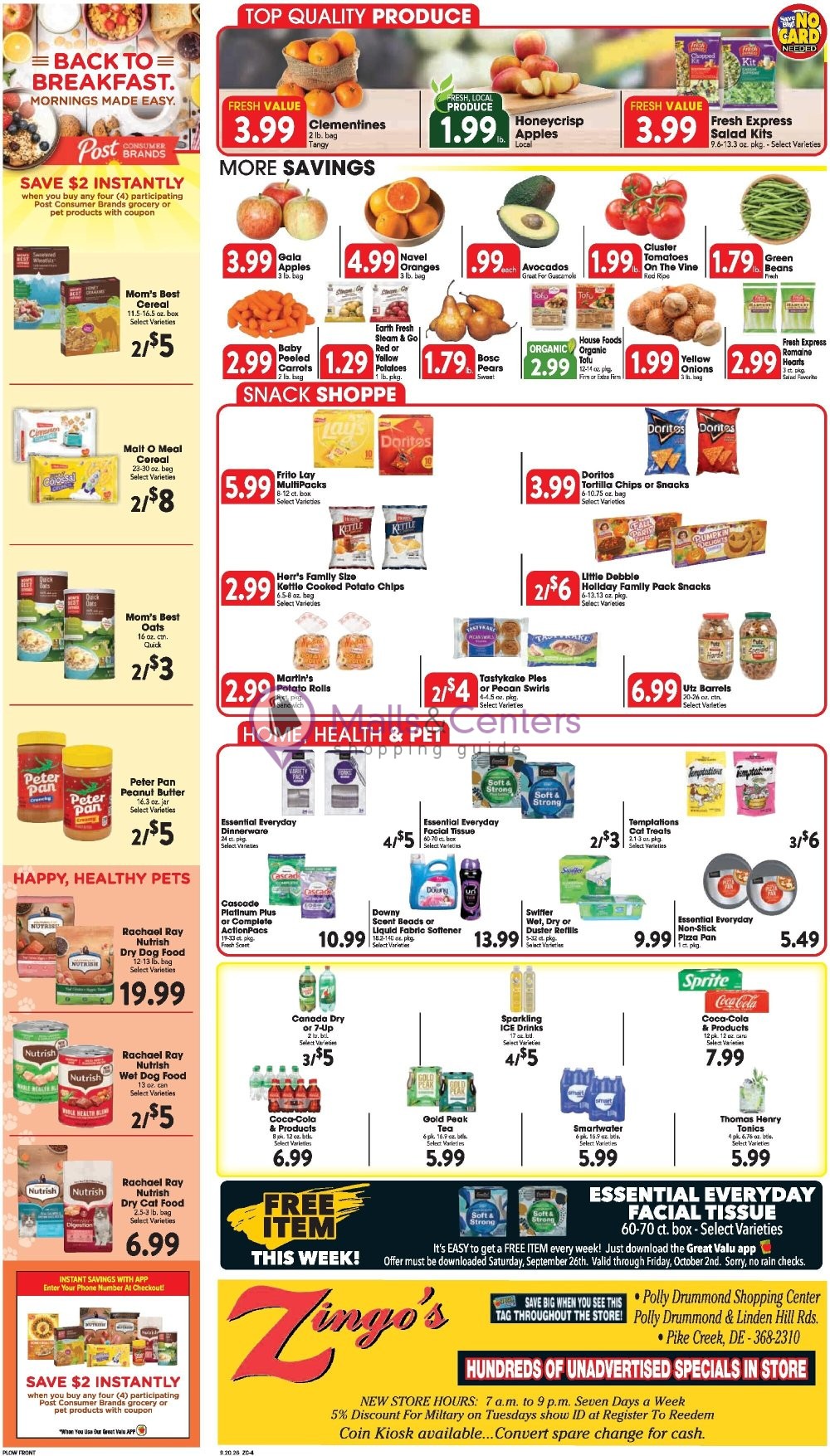 Weekly ad for Great Valu Markets valid: 09/20/2026 - 09/26/2026, page 4