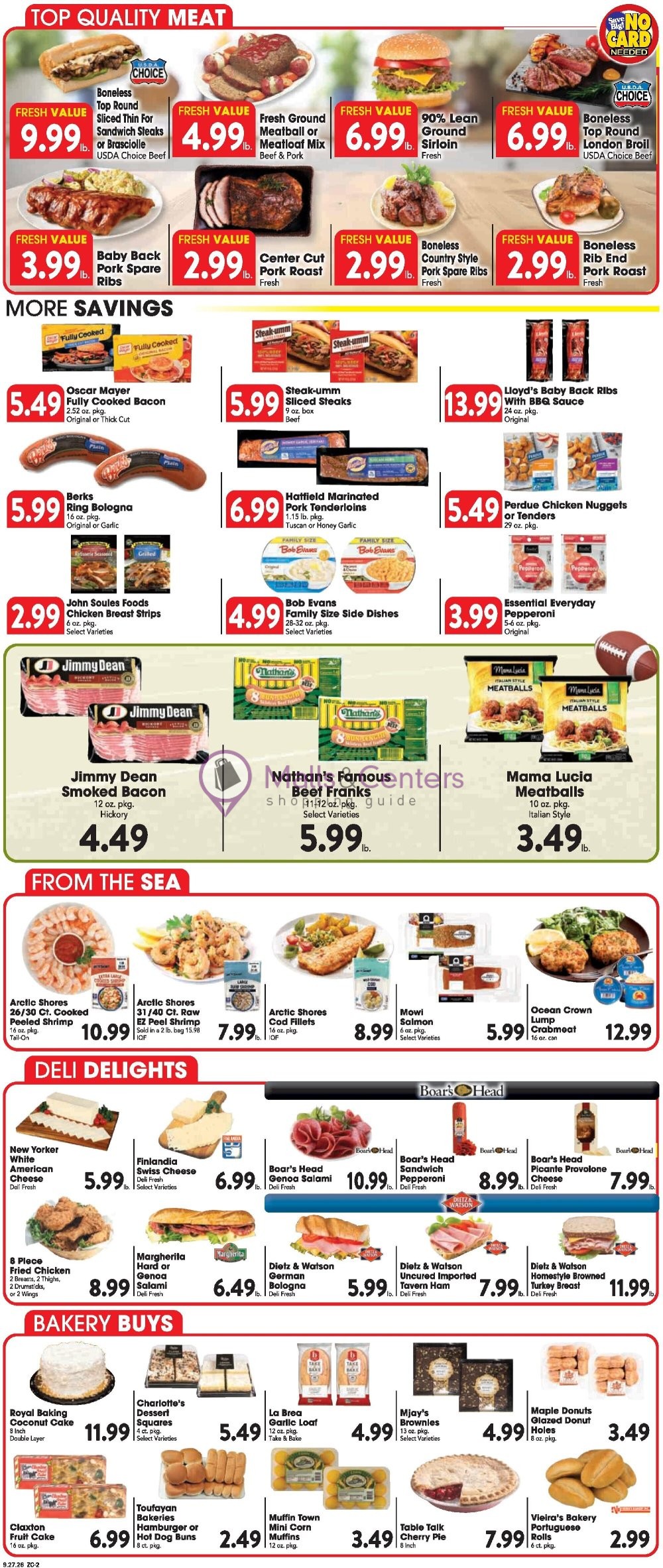 Weekly ad for Great Valu Markets valid: 09/27/2026 - 10/03/2026, page 2