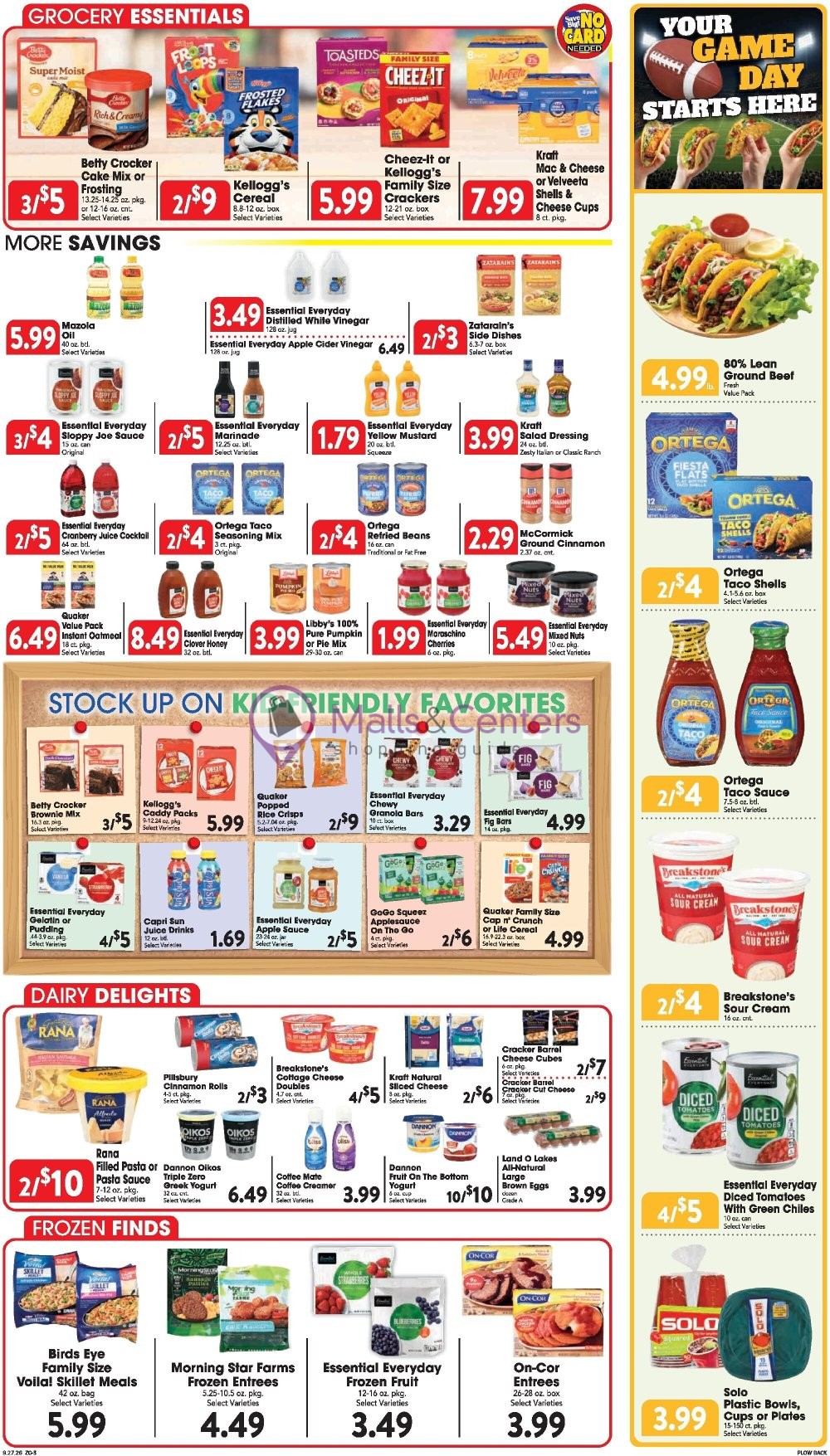 Weekly ad for Great Valu Markets valid: 09/27/2026 - 10/03/2026, page 3