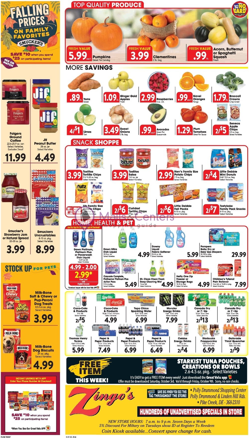 Weekly ad for Great Valu Markets valid: 09/27/2026 - 10/03/2026, page 4