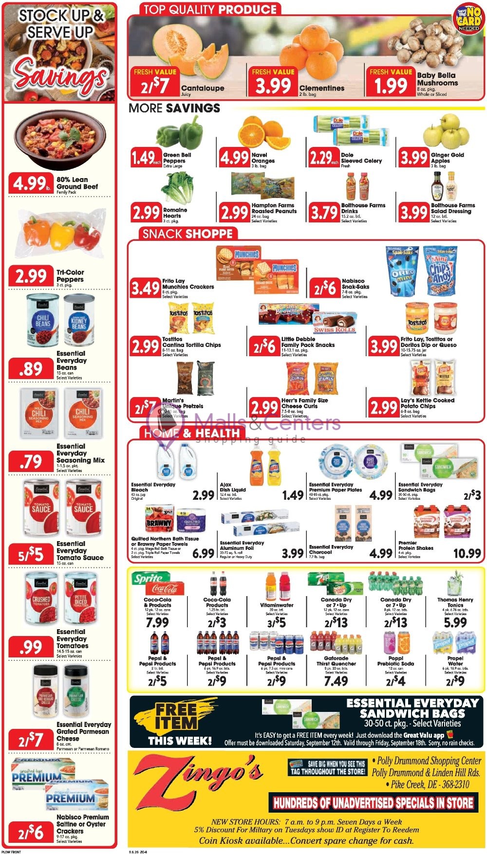 Weekly ad for Great Valu Markets valid: 09/06/2026 - 09/12/2026, page 4