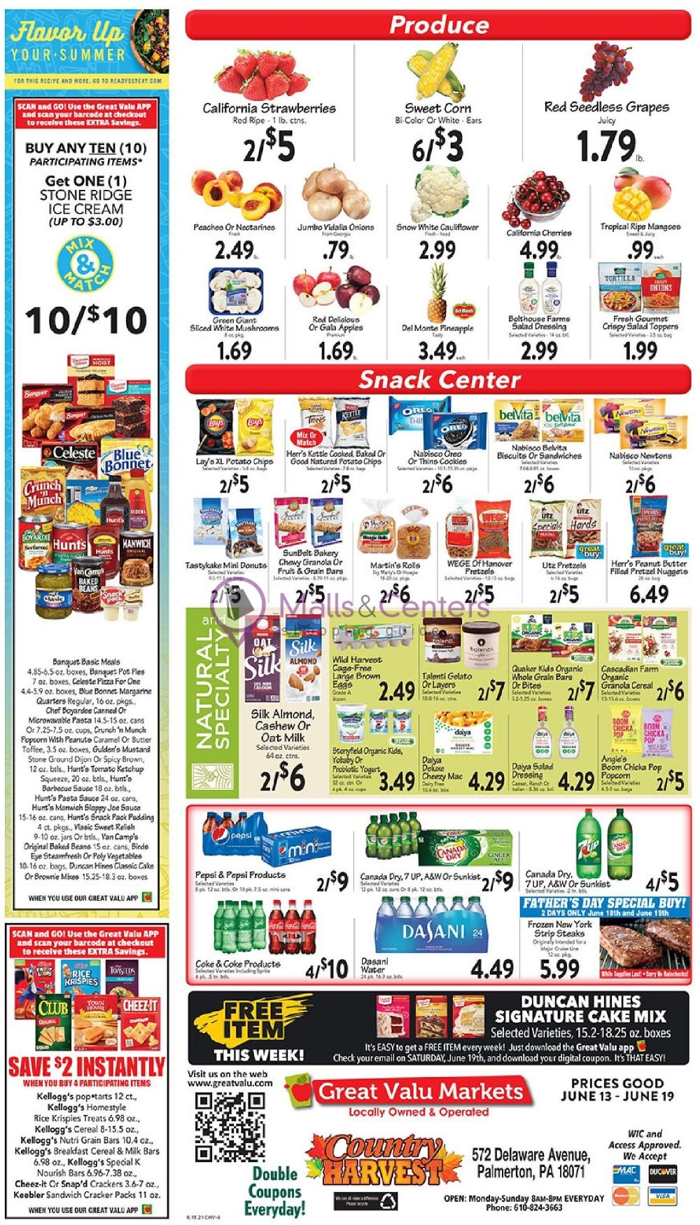 Great Valu Markets Weekly Ad sales & flyers specials MallsCenters