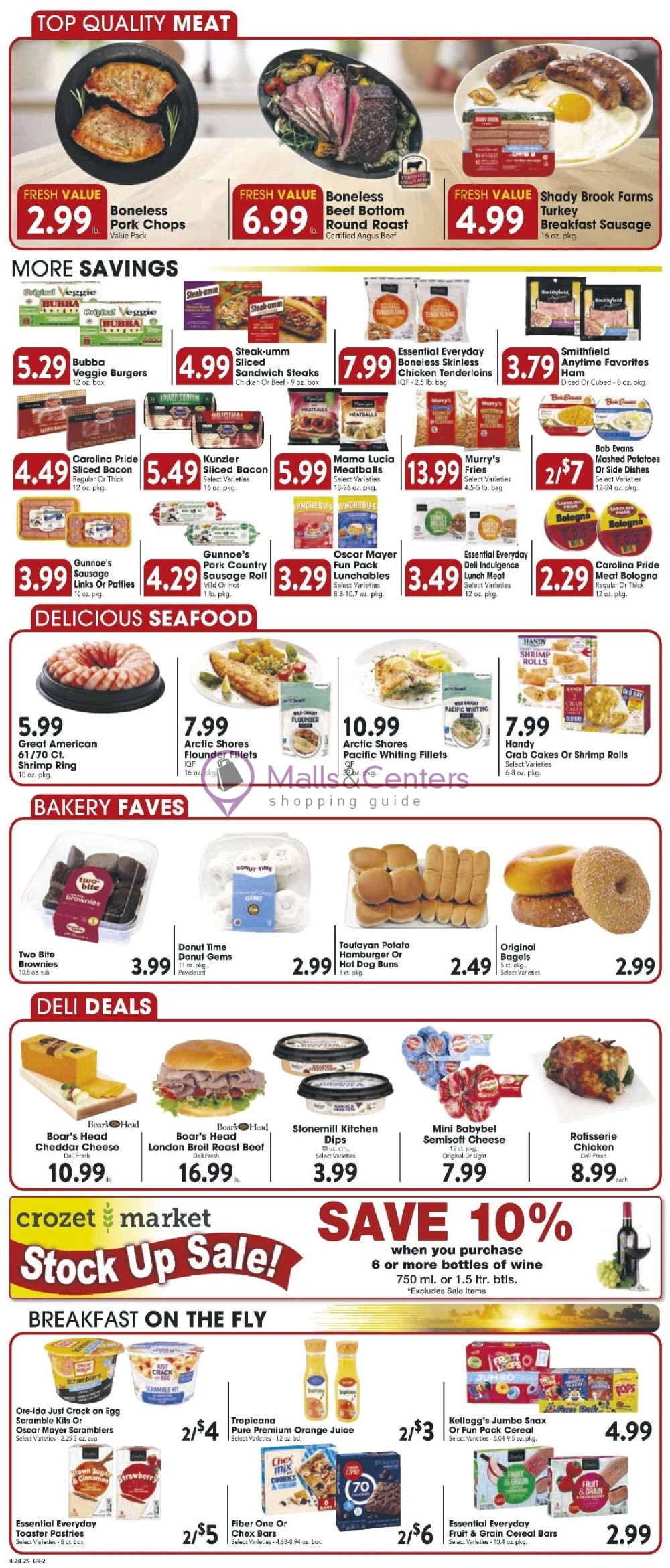 Great Valu Markets Weekly ad valid from 04/24/2024 to 04/30/2024 MallsCenters