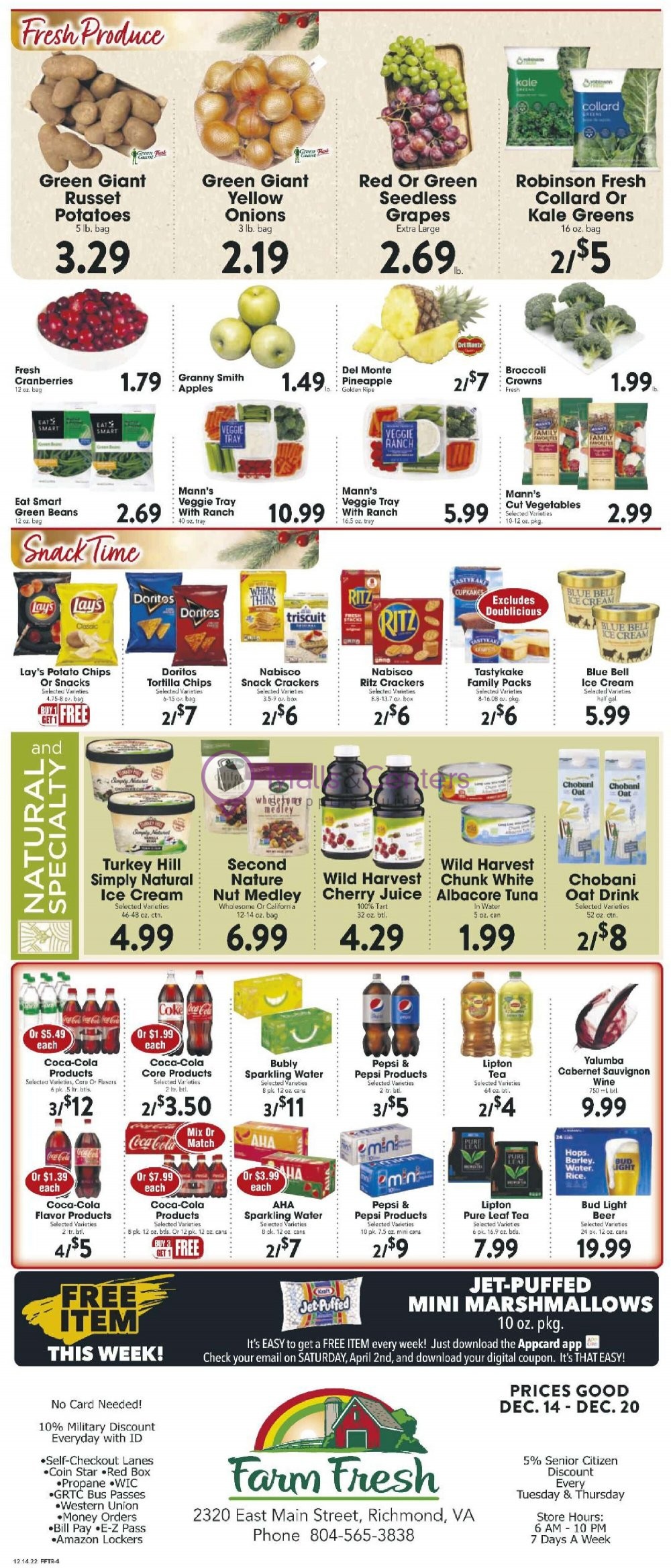 Great Valu Markets Weekly ad valid from 12/14/2022 to 12/20/2022