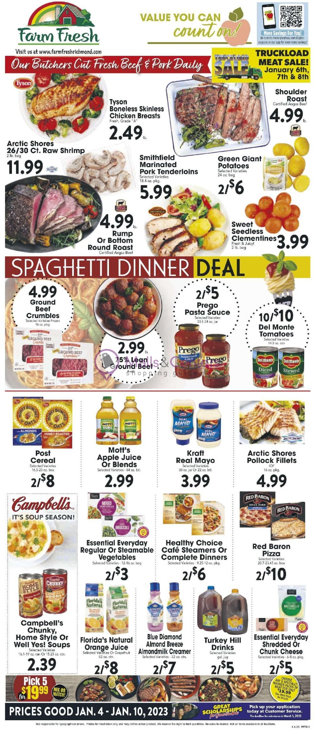 Great Valu Markets Weekly ad valid from 01/04/2023 to 01/10/2023