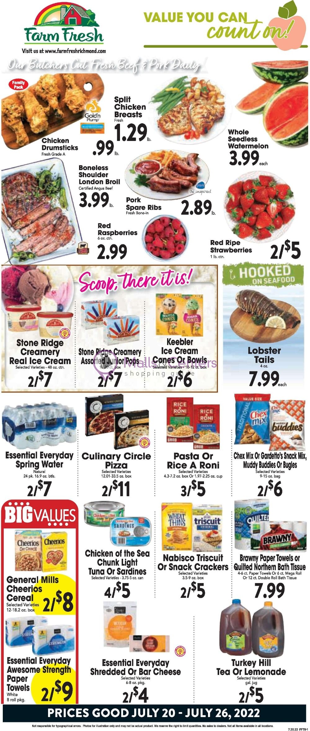 Great Valu Markets Weekly ad valid from 07/20/2022 to 07/26/2022