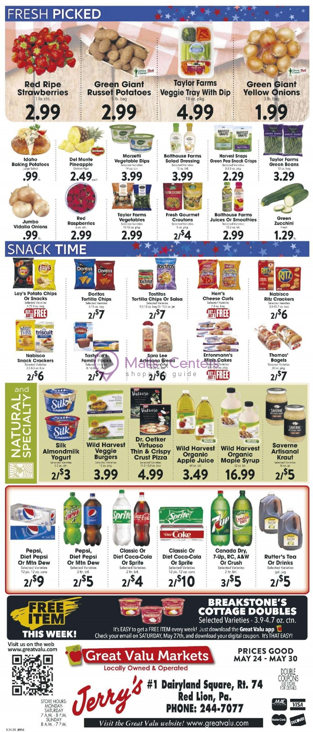 Great Valu Markets Weekly ad valid from 05/24/2023 to 05/30/2023