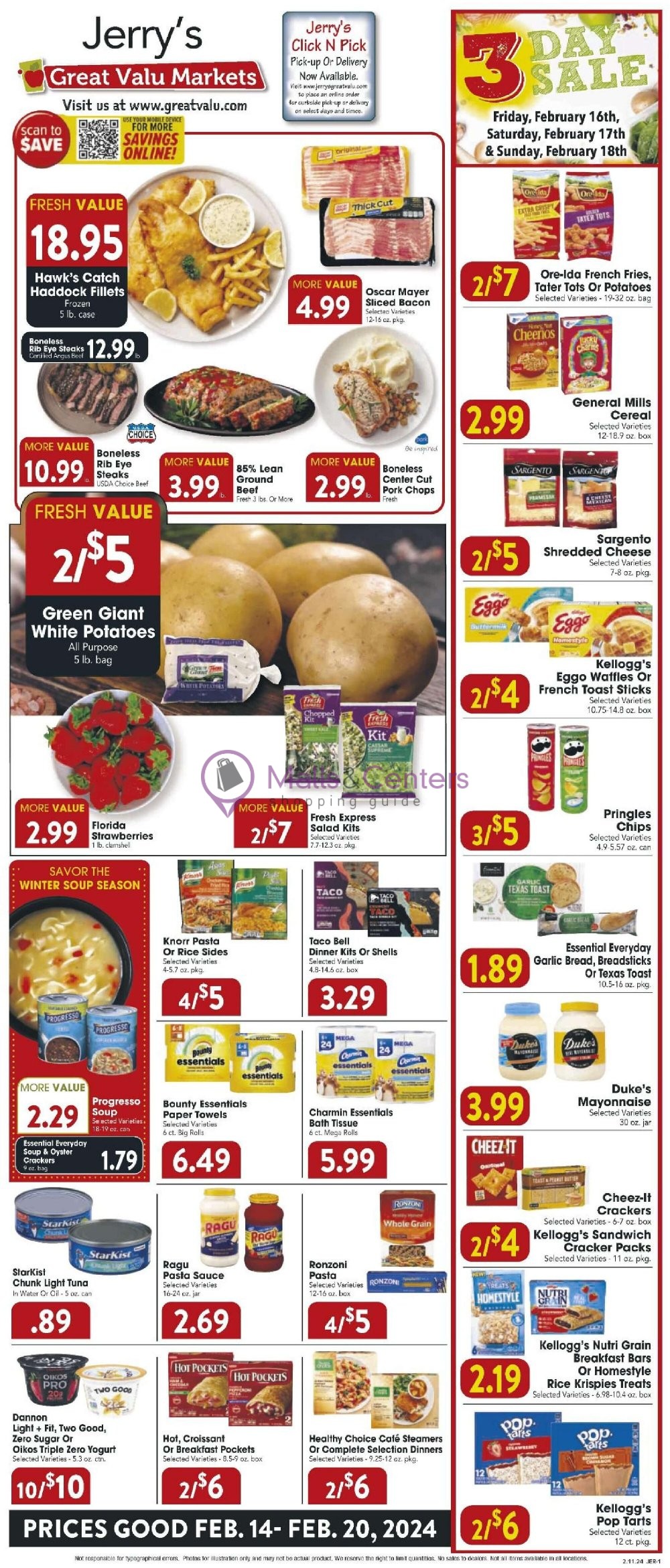 Great Valu Markets Weekly ad valid from 02/14/2024 to 02/20/2024
