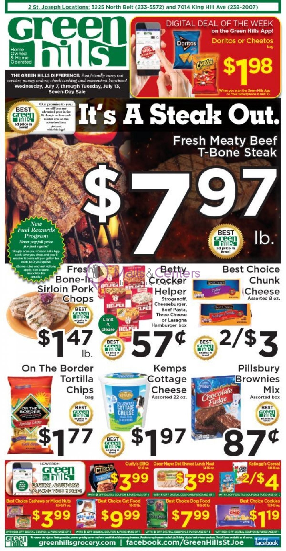 Green Hills Grocery Weekly Ad sales & flyers specials MallsCenters
