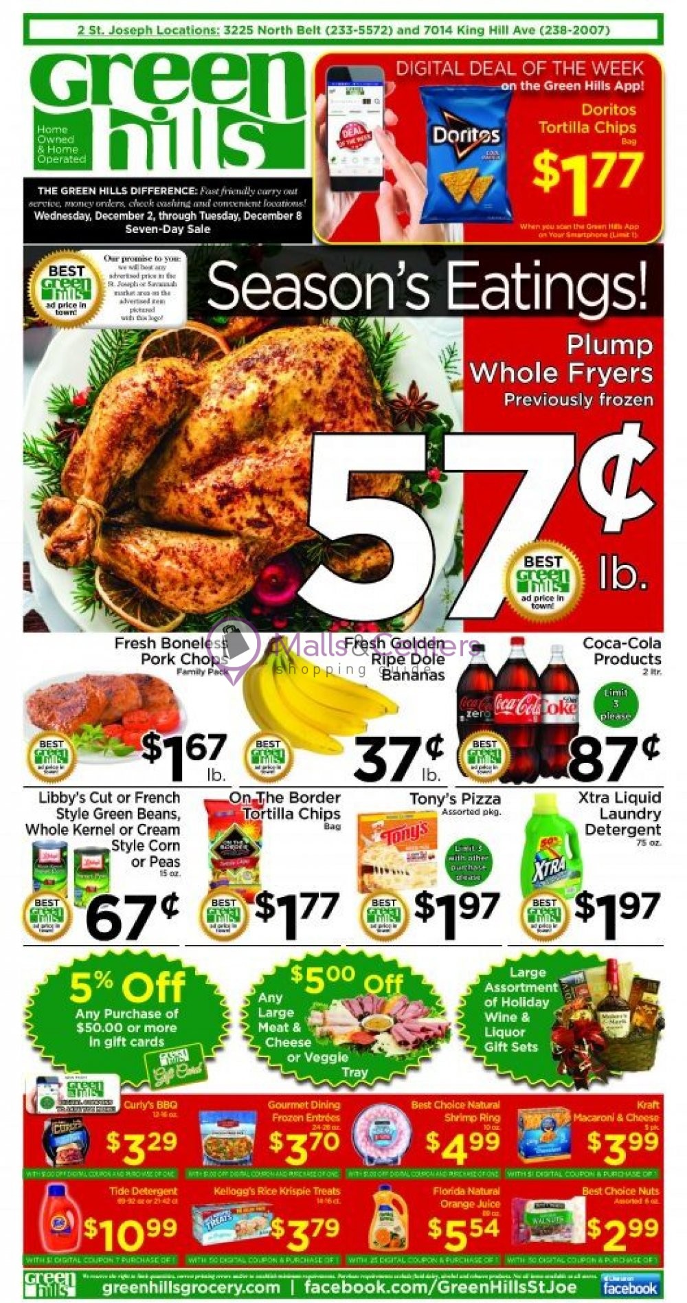 Green Hills Grocery Weekly ad valid from 12/02/2020 to 12/08/2020