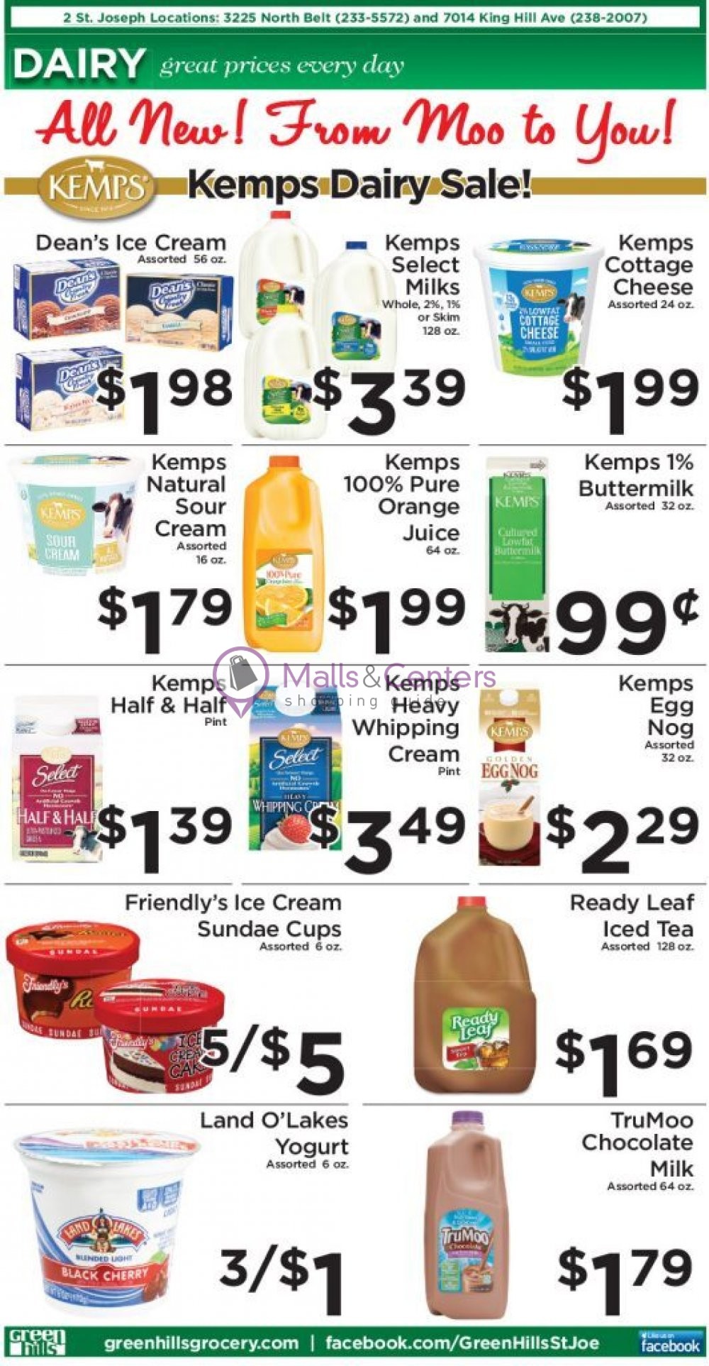 Green Hills Grocery Weekly ad valid from 11/11/2020 to 11/17/2020